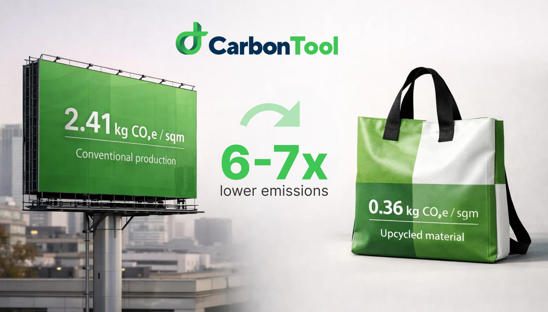 Upcycling PVC Ads Cuts Emissions by 85 Percent
